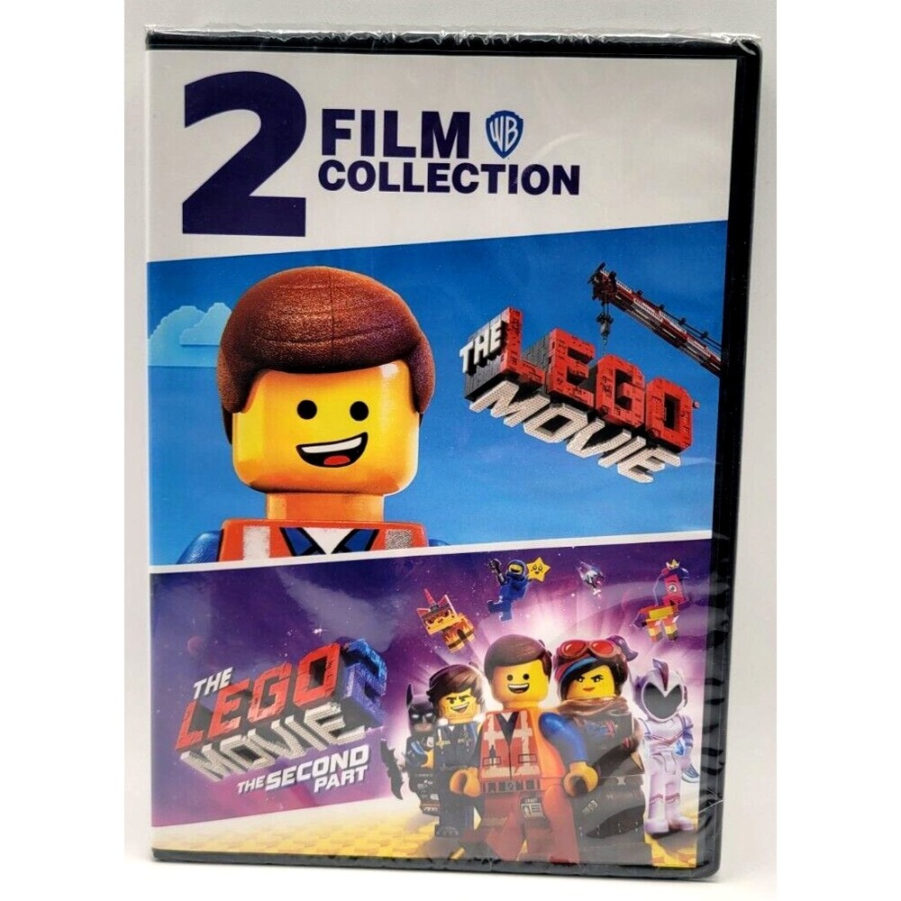 The LEGO Movie 2-film Collection DVD Chris Pratt NEW FACTORY SEALED PART‎ 1 & 2